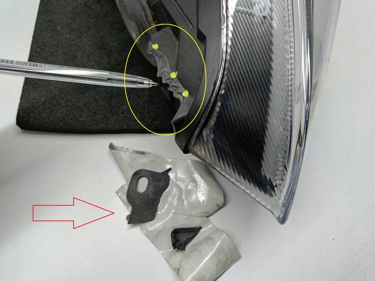 Ford Focus MK3 Lift 14- Vorne Links Leuchte Vordere H7+LED F1EB-13W030-Agb — Foto 6 von 12