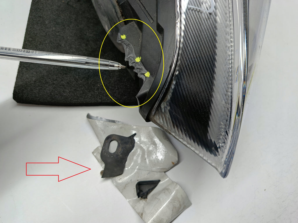 FORD FOCUS MK3 LIFT 14- SCHEINWERFER LINKS VORNE H7+LED F1EB-13W030-AGB