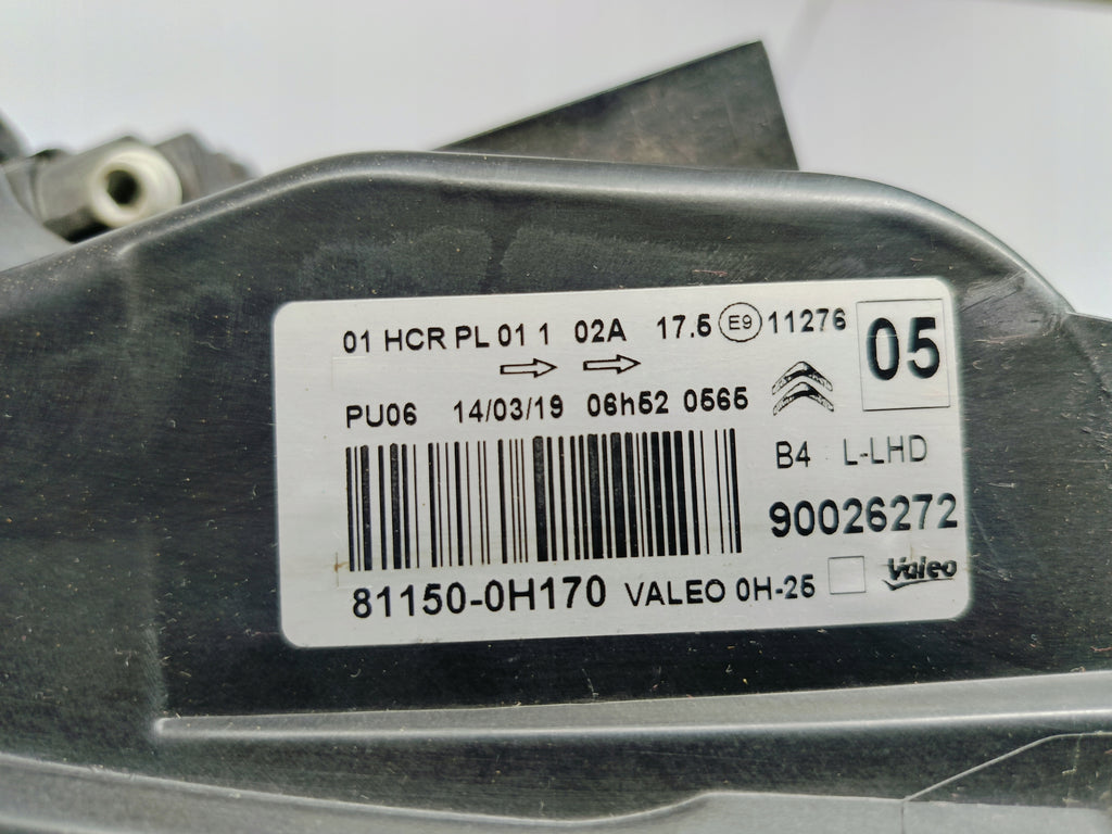 CITROEN C1 II 14- SCHEINWERFER LINKS NORMAL LINSE 81150-0H170