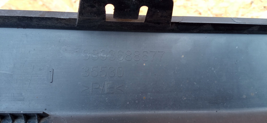 CITROEN C3 II LIFT 13- UNTERER ANSATZ HECKDIFFUSOR 4XPDC 9803688677