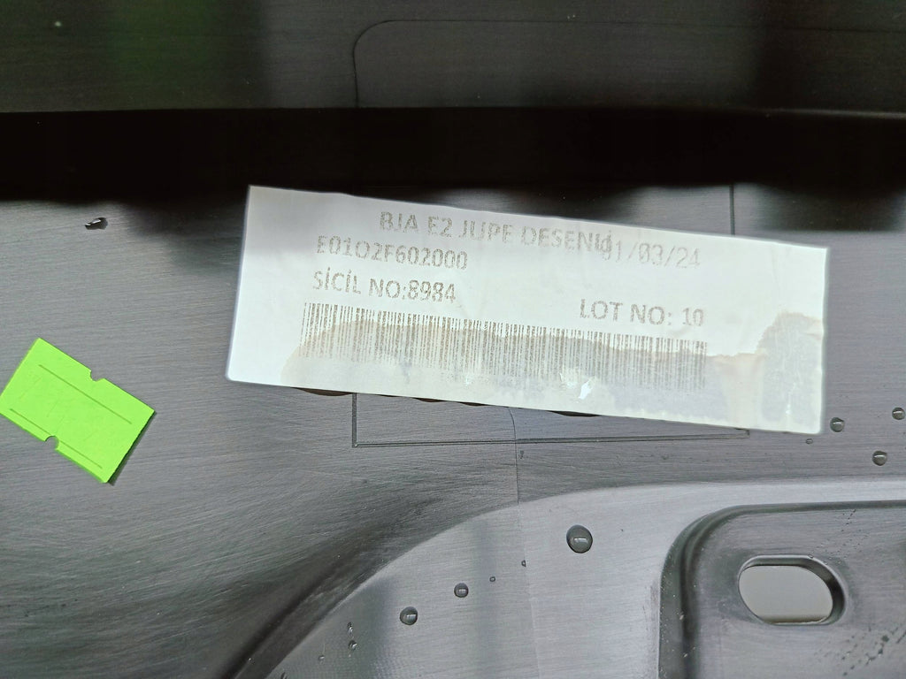 Renault Clio V 19- HECKSTOSSFÄNGERANSATZ SPOILER DIFFUSOR OHNE PDC 850B20466R