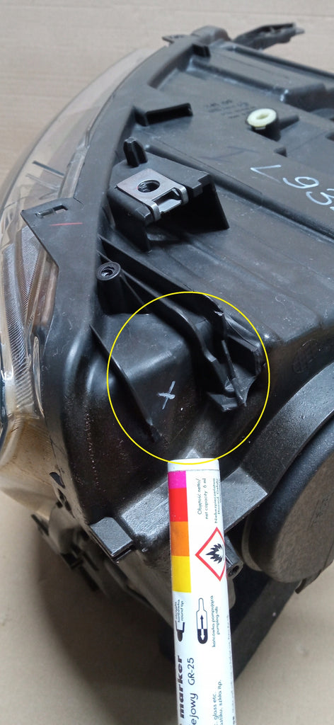 CITROEN BERLINGO IV 4 18- LAMPA LEWA PRZÓD LEWA PRZEDNIA 9816824880