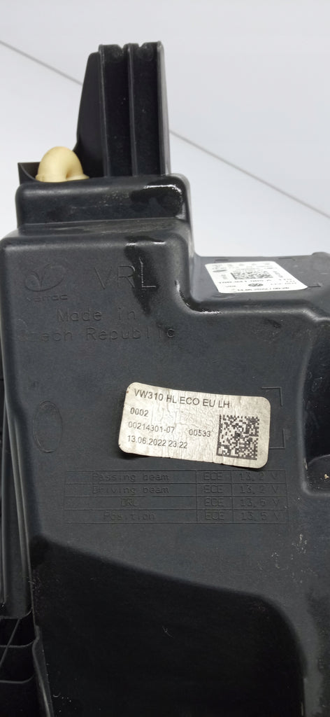 VW ID3 ID.3 19- LAMPA LEWA PRZÓD PRZEDNIA FULL LED EU 10B941005A