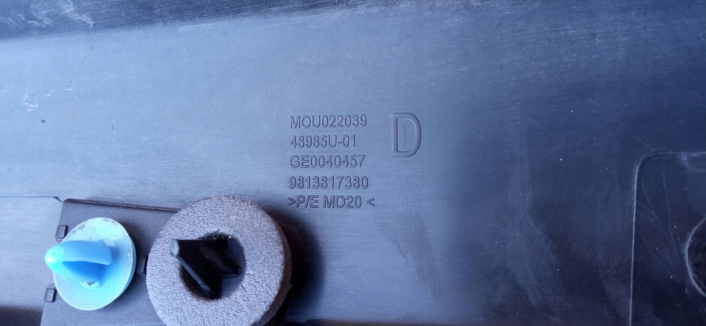 Citroen C3 III 16- PRÓG LISTWA PROGOWA NAKŁADKA PROGU PRAWA 9813817380