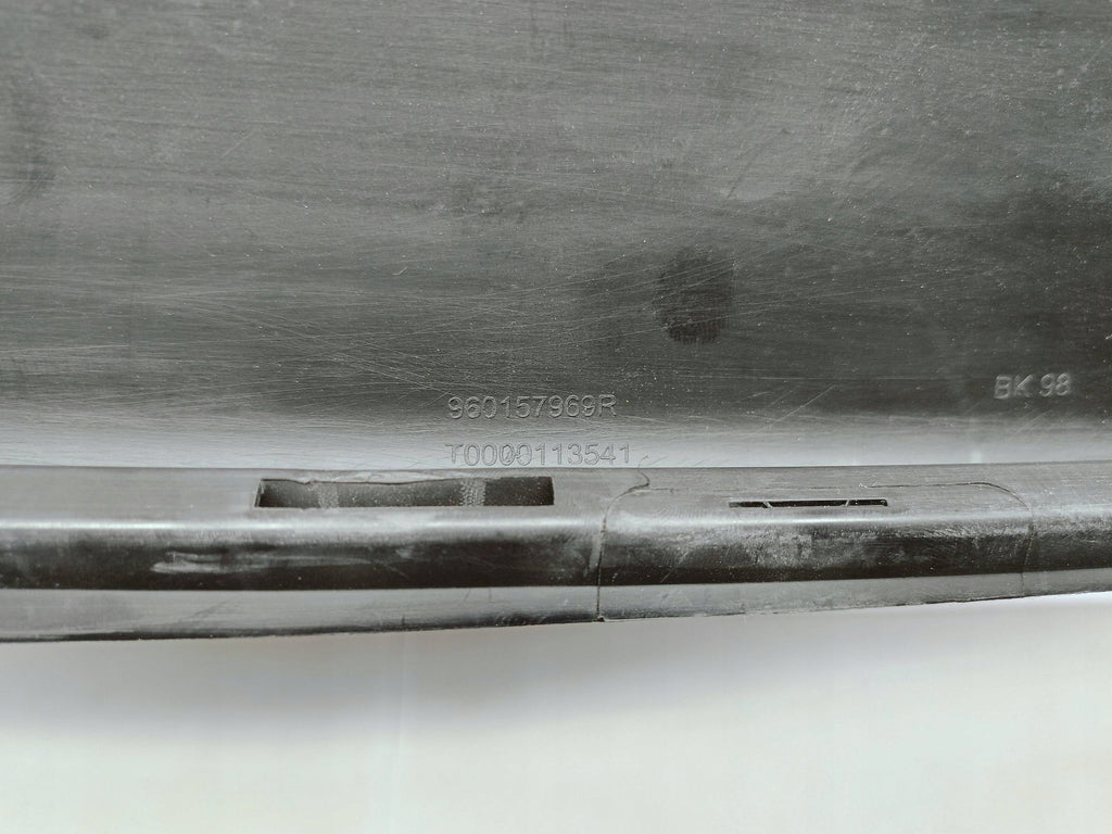 Renault Clio IV 12- SPOILER DOKŁADKA DOLNA ZDERZAKA PRZEDNIEGO 960157969R
