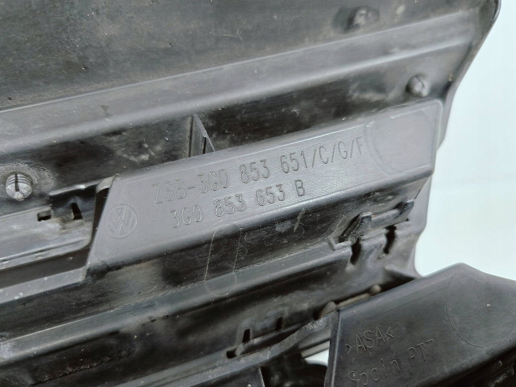 Volkswagen PASSAT B8 GTE EV 14- ATRAPA GRILL ZDERZAKA PRZÓD 3G0853653B