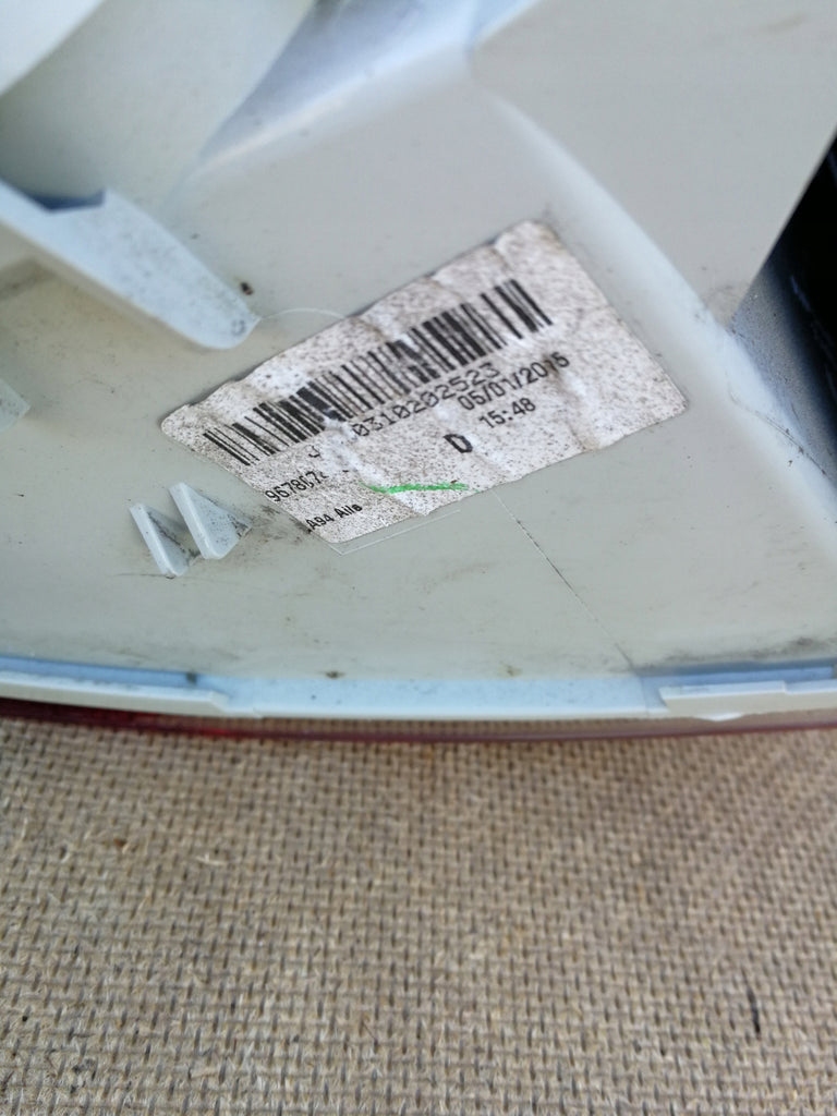 PEUGEOT 2008 I 13- LAMPA PRAWY TYŁ PRAWA TYLNA 9678074380