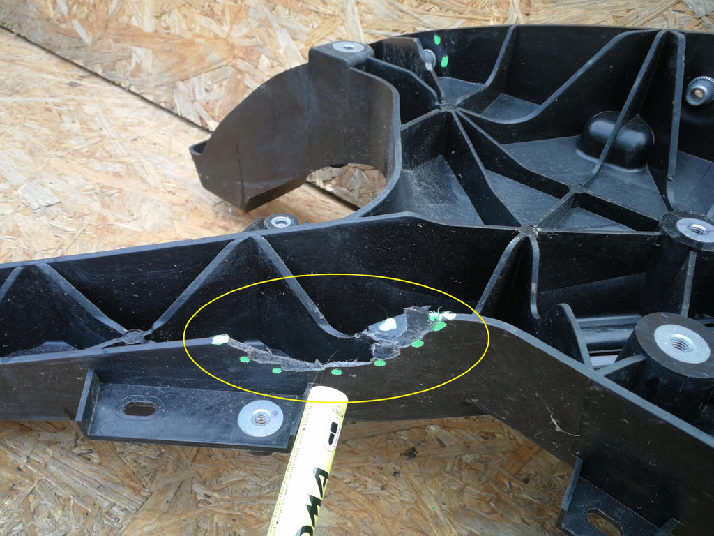 TESLA MODEL Y 20- VERSTÄRKUNG VORDERE FRONTQUERTRAVERSE RAHMEN 1660012-00-A