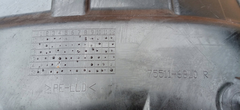 SUZUKI SWIFT IV MK7 10- RADHAUSSCHALE HINTEN RECHTS NEU 75511-68L0
