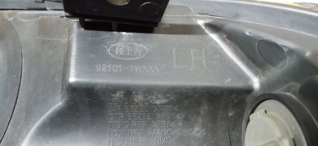 KIA RIO III 3 11- LAMPA LEWA PRZÓD ZWYKŁA EU 92101-1WXXX