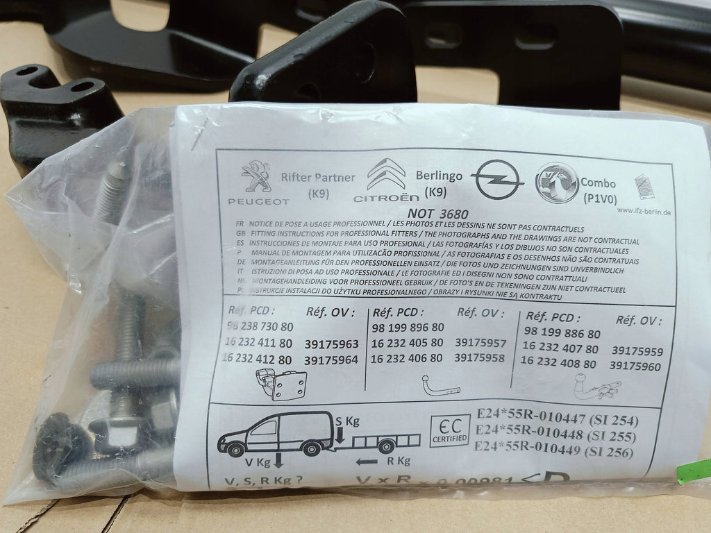 PARTNER RIFTER BERLINGO IV COMBO 18- HAK HOLOWNICZY 1623241180