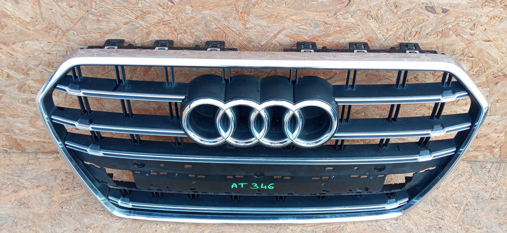 AUDI A6 C7 LIFT 14- ATRAPA KRATKA ŚRODKOWA GRILL ZDERZAKA PRZÓD 4G0853653T