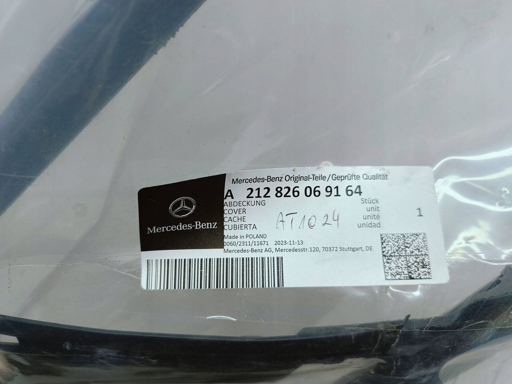 Mercedes-Benz E W212 09- DICHTUNG SCHEINWERFERGLAS RECHTS VORNE A212826069164