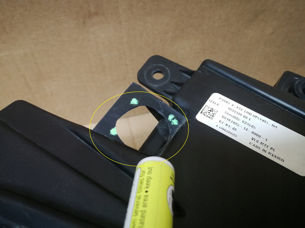 TESLA MODEL X 15- LAMPA PRAWA PRZÓD PRZEDNIA FULL LED MODUŁ 0019742513